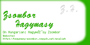 zsombor hagymasy business card